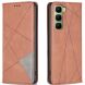 Чохол UniCase Geometric Pattern для Infinix Hot 60 Pro - Brown (388001Z). Фото 1 з 8