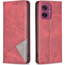 Чехол UniCase Geometric Pattern для Motorola Moto G55 - Red: фото 1 из 8