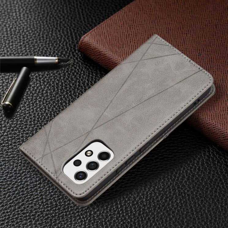 Чехол UniCase Geometric Pattern для Samsung Galaxy A53 (A536) - Grey: фото 6 из 9