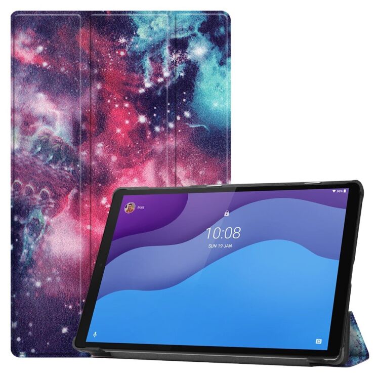 Чехол UniCase Life Style для Lenovo Tab M10 HD Gen 2 (TB-X306) - Starry Sky: фото 1 из 8