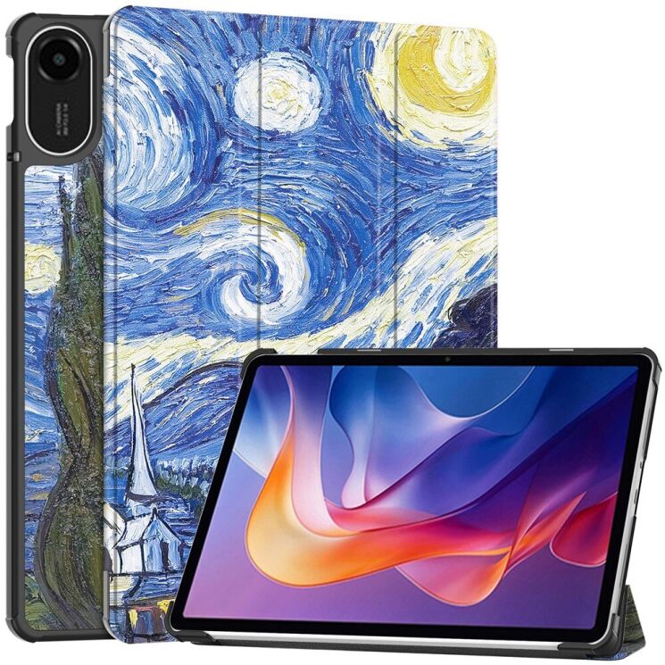 Чехол UniCase Life Style для Xiaomi Redmi Pad 2 - Starry Sky: фото 1 из 10