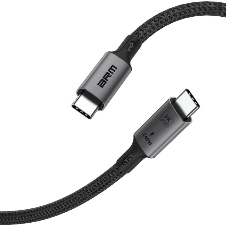 Кабель ArmorStandart Type-C to Type-C 240W (1m) - Black: фото 7 з 7