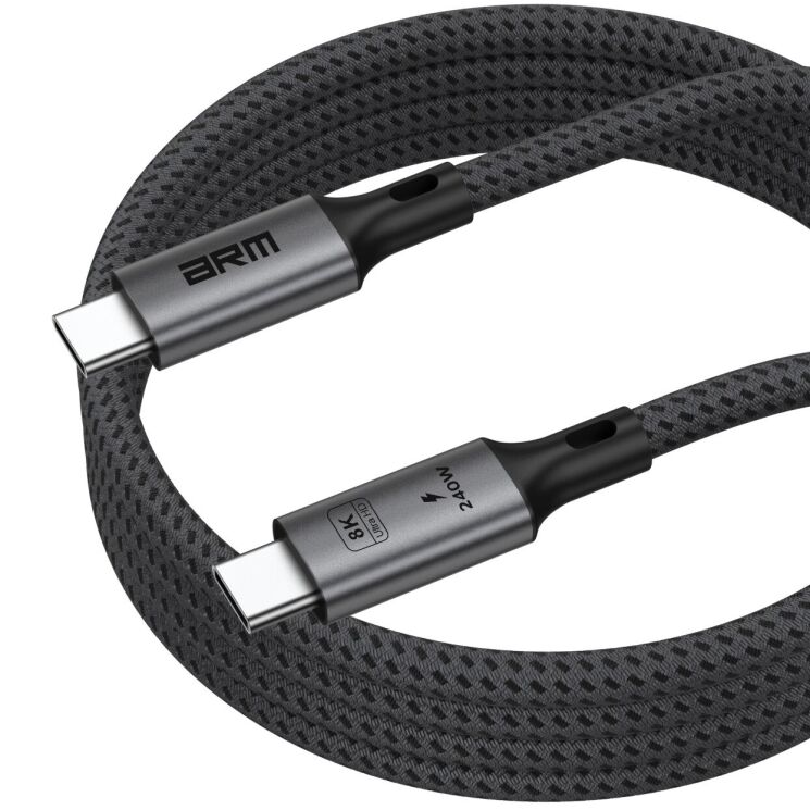 Кабель ArmorStandart Type-C to Type-C 240W (1m) - Black: фото 5 з 7