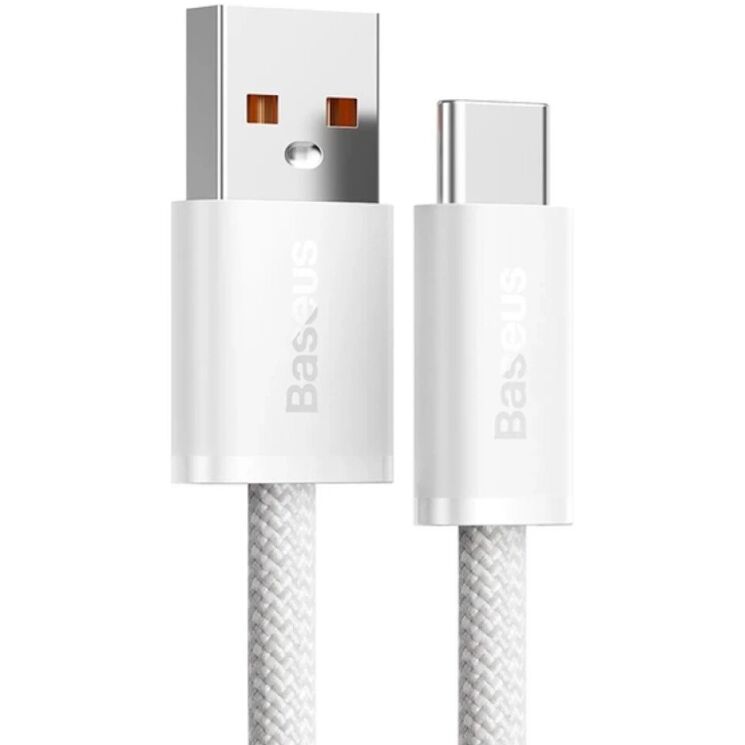 Кабель Baseus Dynamic Series USB to Type-C (100W, 2m) CALD000702 - White: фото 2 з 20