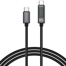 Кабель DEVIA EC313 Extreme Speed Series Type-C to Type-C 60W (3A, 1.2m) - Black: фото 1 з 8