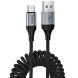 Кабель Hoco X121 USB to Type-C (3A, 1.5m) - Black (896485B). Фото 1 из 9