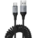 Кабель Hoco X121 USB to Type-C (3A, 1.5m) - Black: фото 1 з 9