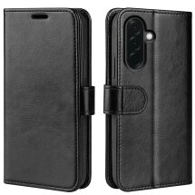 Класичний чохол-книжка Deexe Wallet Style для Samsung Galaxy A37 (A376) - Black: фото 1 з 7