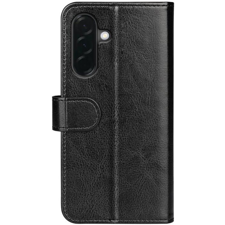 Класичний чохол-книжка Deexe Wallet Style для Samsung Galaxy A37 (A376) - Black: фото 6 з 7