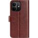 Класичний чохол-книжка Deexe Wallet Style для Xiaomi Redmi Note 17 Pro - Brown (429525Z). Фото 6 з 8