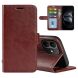 Класичний чохол-книжка Deexe Wallet Style для Xiaomi Redmi Note 17 Pro - Brown (429525Z). Фото 4 з 8