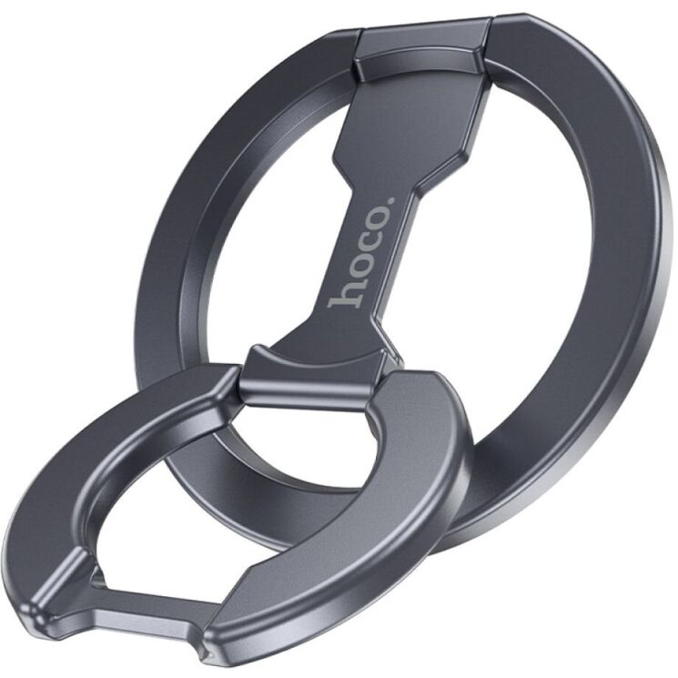Кільце-тримач Hoco GH9 - Metal Grey: фото 2 з 8