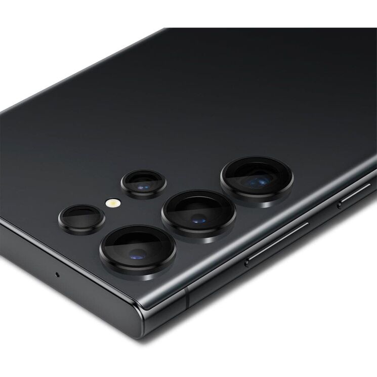Комплект захисних стекол Spigen (SGP) Optik Pro Lens Protector для Samsung Galaxy S23 Ultra (S918) - Black: фото 5 з 14