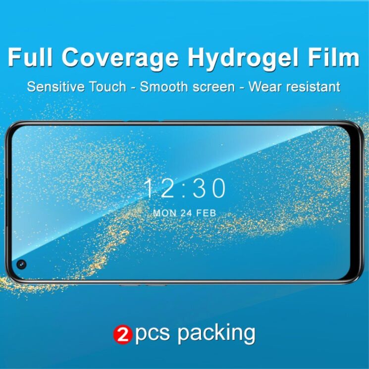 Комплект защитных пленок IMAK Full Coverage Hydrogel Film для OPPO A54 / OPPO A74: фото 7 из 17