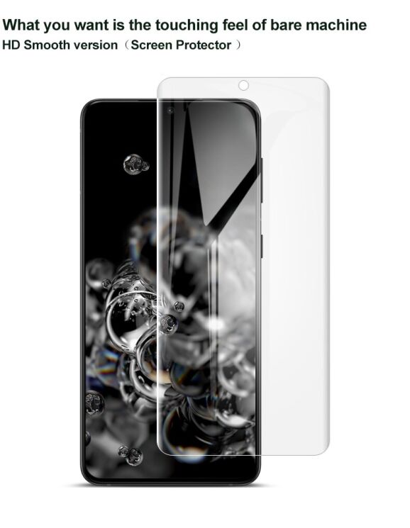 Комплект защитных пленок IMAK Full Coverage Hydrogel Film для Samsung Galaxy S21 Plus (G996): фото 15 из 20