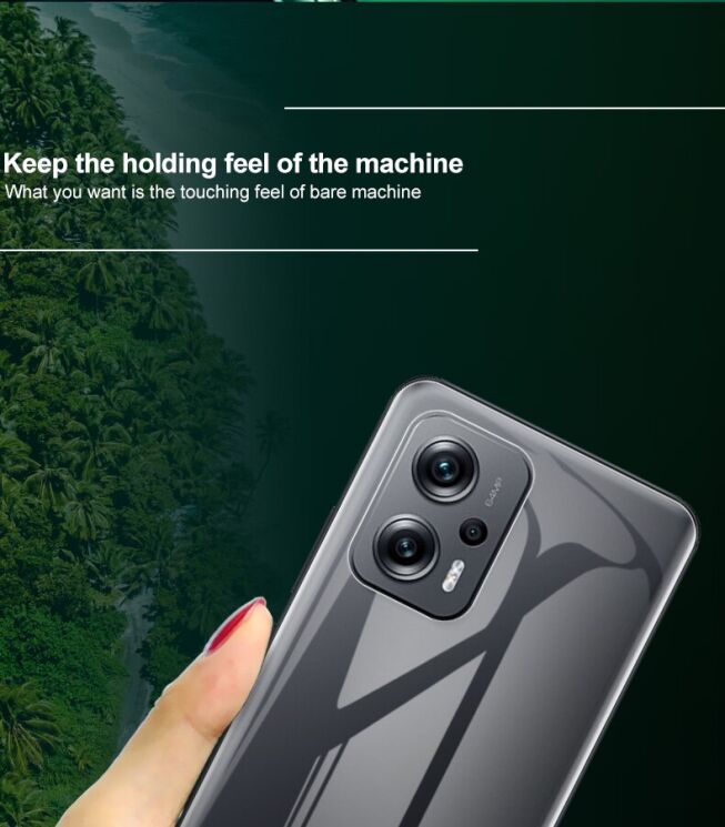 Комплект защитных пленок на заднюю панель IMAK Full Coverage Hydrogel Film для Xiaomi Poco X4 GT: фото 7 из 17