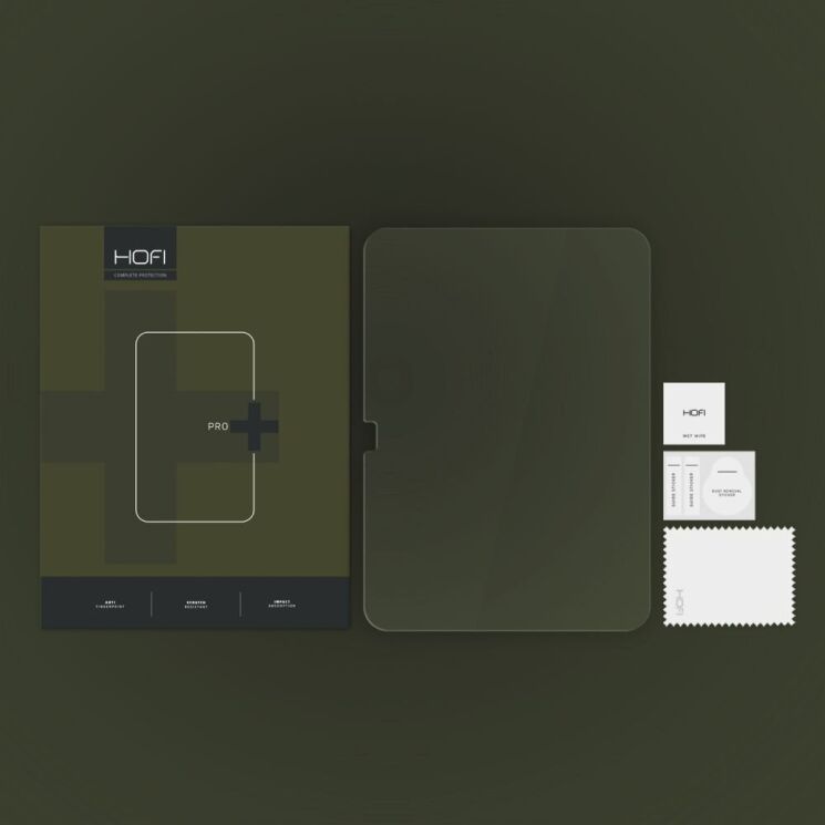 Комплект защитных стекол (2шт) HOFI Glass Pro+ HD для Apple iPad 10.9 (2022) / iPad 11 (2025): фото 5 из 5