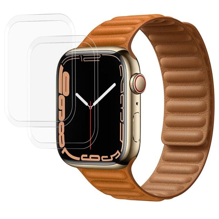 Комплект защитных стекол Deexe Screen Protector для Apple Watch 44 / SE 44 mm: фото 1 из 6