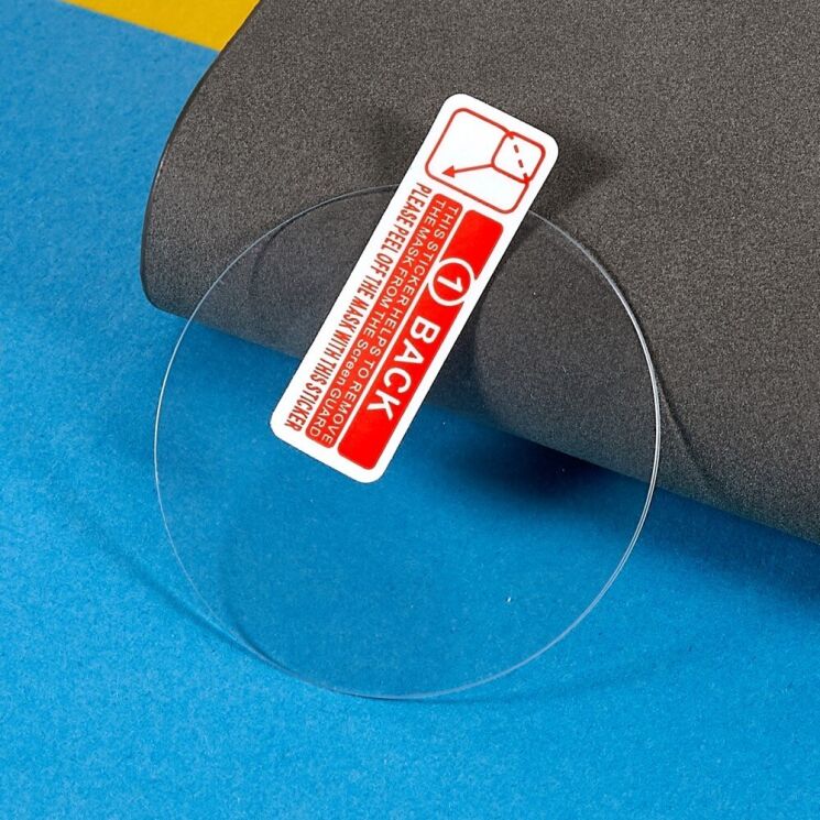 Комплект защитных стекол Deexe Screen Protector для Samsung Galaxy Watch 5 (40mm): фото 4 из 6