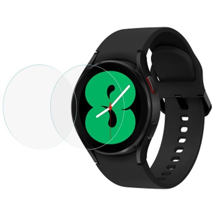 Комплект защитных стекол Deexe Screen Protector для Samsung Galaxy Watch 5 (40mm): фото 1 из 6
