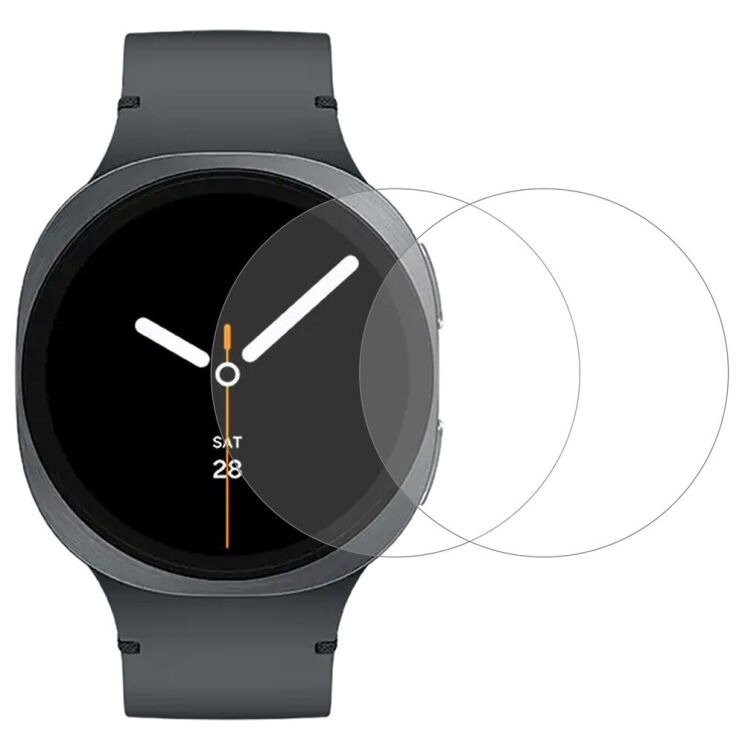 Комплект защитных стекол Deexe Screen Protector для Samsung Galaxy Watch 9 (40mm) (387001) Комплект защитных стекол Deexe Screen Protector для Samsung Galaxy Watch 9 (40mm): фото 1 из 4