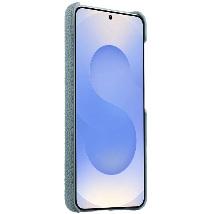 Кожаный чехол MELKCO Leather Case для Samsung Galaxy S26 Plus (S947) - Blue: фото 3 из 5