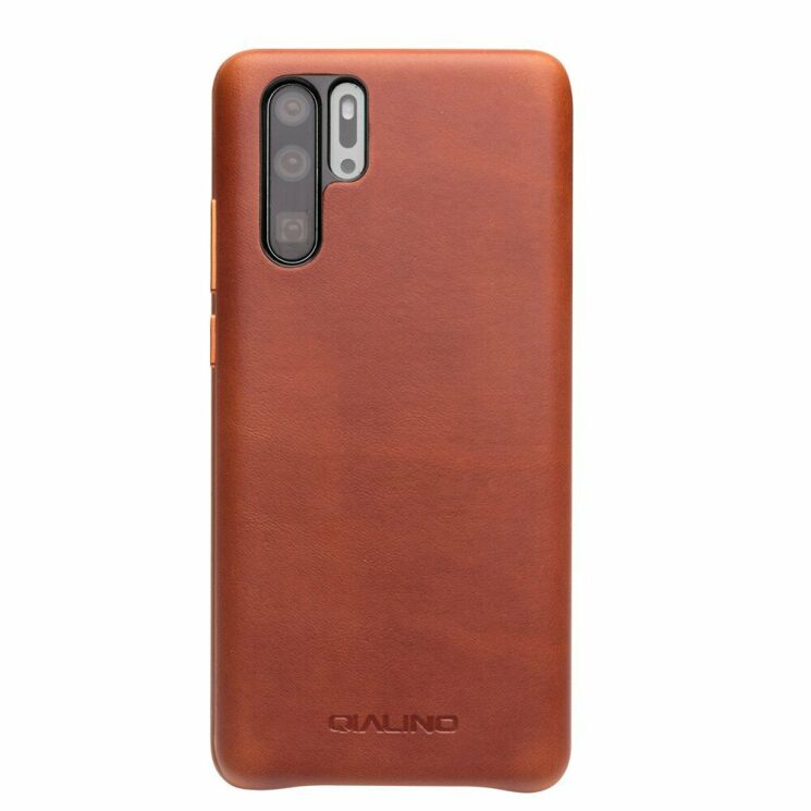 Кожаный чехол QIALINO Leather Cover для Huawei P30 Pro - Brown: фото 5 из 15