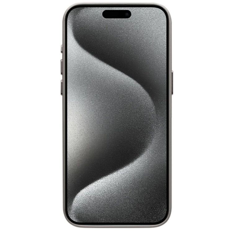 Защитный чехол QIALINO Classic Cover (with MagSafe Support) для Apple iPhone 15 Pro - Grey: фото 3 из 7