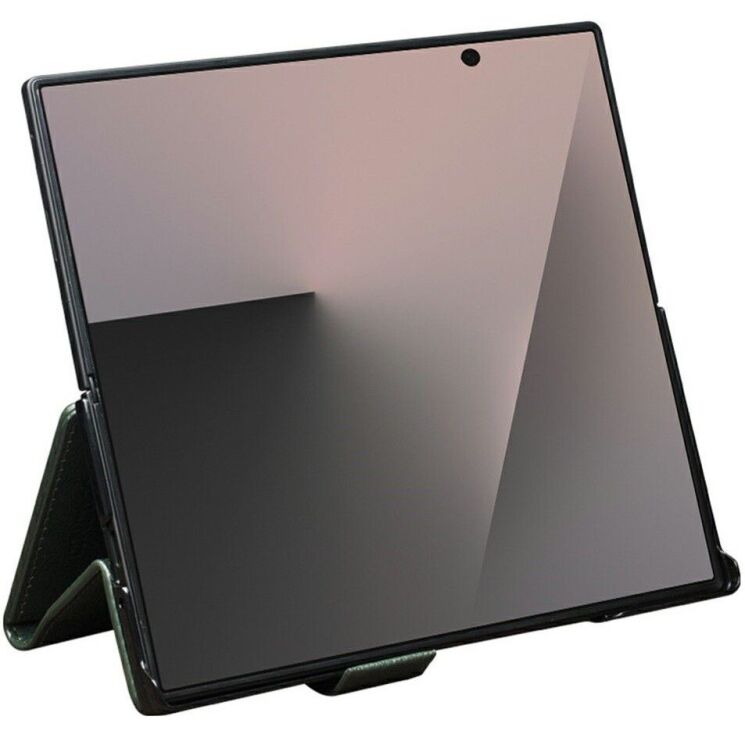 Шкіряний чохол QIALINO Wallet Case (FF) для Samsung Galaxy Fold 8 Ultra - Green (424036G) Шкіряний чохол QIALINO Wallet Case (FF) для Samsung Galaxy Fold 8 Ultra - Green: фото 3 з 15