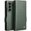 Шкіряний чохол QIALINO Wallet Case (FF) для Samsung Galaxy Fold 8 Ultra - Green (424036G)