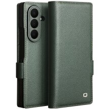 Шкіряний чохол QIALINO Wallet Case (FF) для Samsung Galaxy Fold 8 Ultra - Green: фото 1 з 15