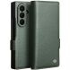 Шкіряний чохол QIALINO Wallet Case (FF) для Samsung Galaxy Fold 8 Ultra - Green (424036G). Фото 1 з 15