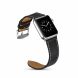 Шкіряний ремінець Deexe Classic для Apple Watch 42 (Series 10) / 41 / 40 / SE 40 / 38 - Black (236203A). Фото 6 з 6