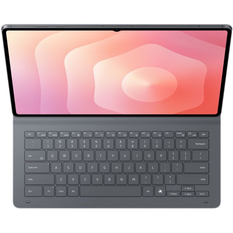 Оригинальный чехол-клавиатура Book Cover Keyboard Slim для Samsung Galaxy Tab S11 Ultra (X930/X936) EF-DX930BBEGUA - Black: фото 5 из 12