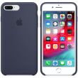Оригінальний чохол Silicone Case для Apple iPhone 7 Plus / 8 Plus (MQGY2) - Midnight Blue (344004DB)