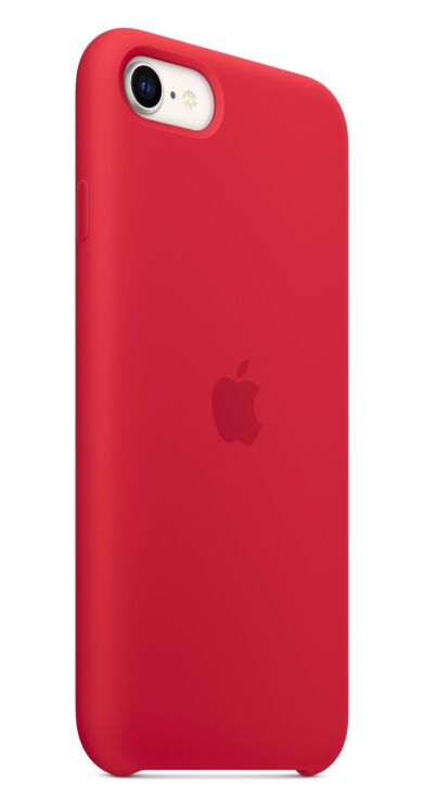 Оригинальный чехол Silicone Case для Apple iPhone SE 2 / 3 (2020 / 2022) / iPhone 8 / iPhone 7 (MN6H3) - Red: фото 2 из 2