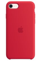 Оригинальный чехол Silicone Case для Apple iPhone SE 2 / 3 (2020 / 2022) / iPhone 8 / iPhone 7 (MN6H3) - Red: фото 1 из 2