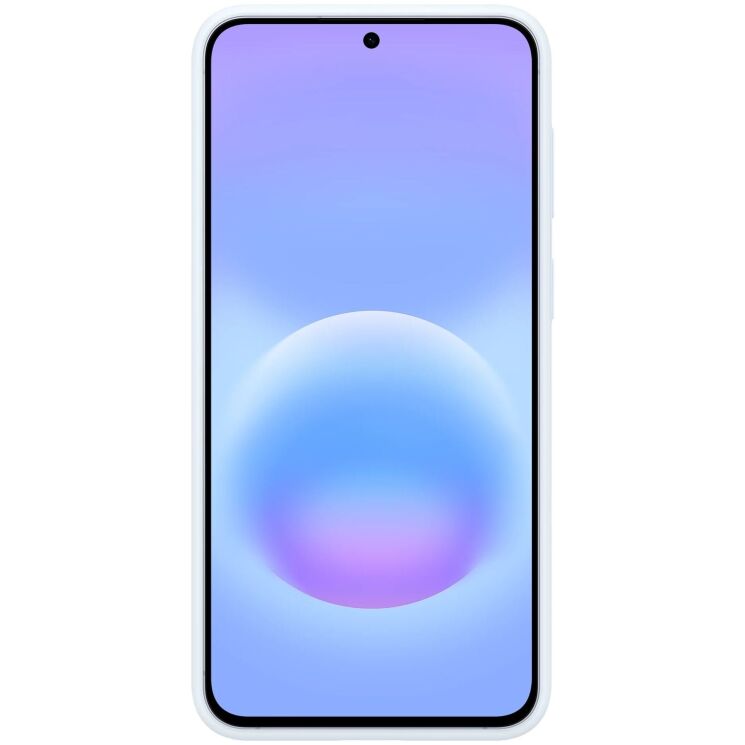 Оригинальный чехол Silicone Case для Samsung Galaxy A57 (A576) EF-PA576CLEGWW - Light Blue: фото 2 из 5