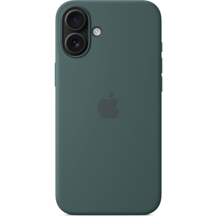 Оригинальный чехол Silicone Case with MagSafe для iPhone 16 Plus (MYYH3) - Lake Green: фото 5 из 5