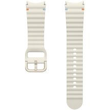 Оригінальний ремінець Sport Band (S/M) для Samsung Galaxy Watch 4 / 4 Classic / 5 / 5 Pro / 6 / 6 Classic / 7 / FE (ET-SNL30SWEGEU) Технічна упаковка - Cream: фото 1 з 3