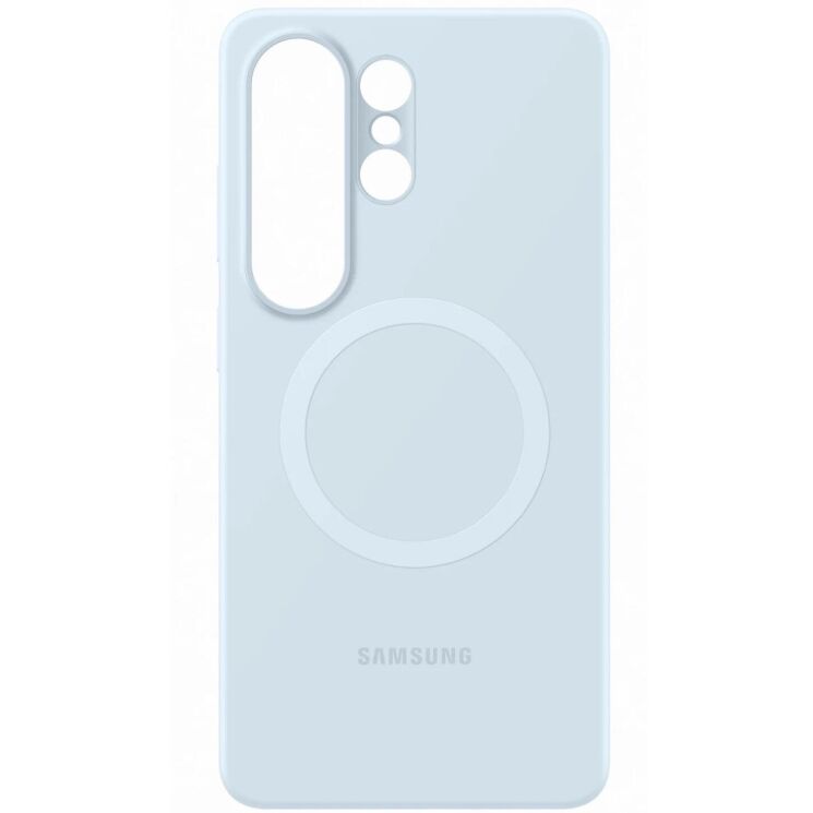 Оригинальный силиконовый чехол Silicone Magnet для Samsung Galaxy S26 Ultra (S948) EF-ES948CLEGWW - Lightblue: фото 4 из 5