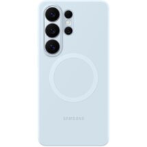 Оригинальный силиконовый чехол Silicone Magnet для Samsung Galaxy S26 Ultra (S948) EF-ES948CLEGWW - Lightblue: фото 1 из 5
