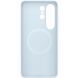Оригинальный силиконовый чехол Silicone Magnet для Samsung Galaxy S26 Ultra (S948) EF-ES948CLEGWW - Lightblue (406207L). Фото 5 из 5