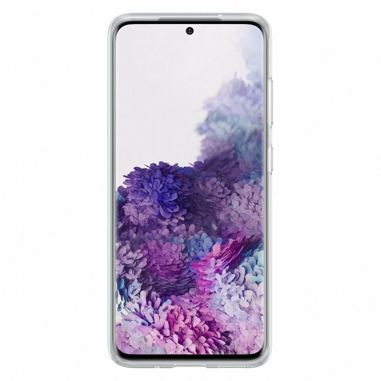 Силиконовый (TPU) чехол Clear Cover для Samsung Galaxy S20 (G980) EF-QG980TTEGRU - Transparent: фото 2 из 4