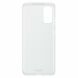 Силиконовый (TPU) чехол Clear Cover для Samsung Galaxy S20 (G980) EF-QG980TTEGRU - Transparent (316024T). Фото 3 из 4