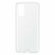 Силиконовый (TPU) чехол Clear Cover для Samsung Galaxy S20 (G980) EF-QG980TTEGRU - Transparent (316024T). Фото 4 из 4