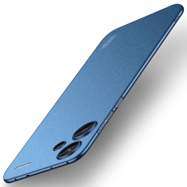 Пластиковый чехол MOFI Matte Series для Xiaomi Redmi Note 13 Pro+ - Blue: фото 1 из 9