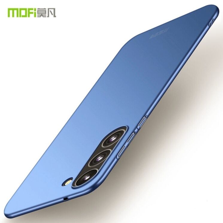 Пластиковый чехол MOFI Slim Shield для Samsung Galaxy S25 Plus (S936) - Blue: фото 1 из 9