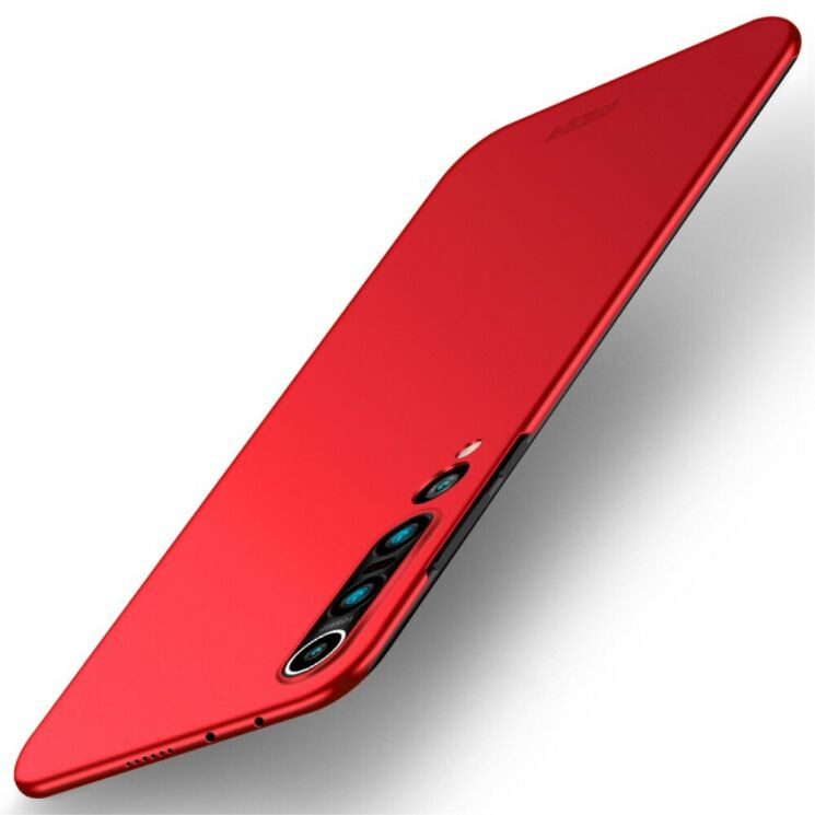 Пластиковый чехол MOFI Slim Shield для Xiaomi Mi 10 Pro - Red: фото 1 из 11