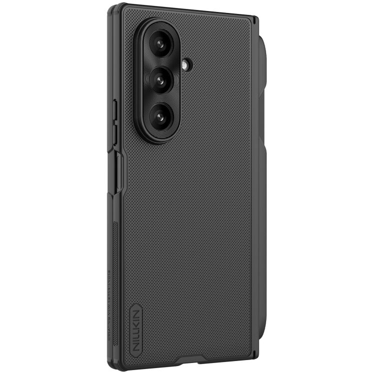 Пластиковий чохол NILLKIN Frosted Shield Magnetic (S Pen) для Samsung Galaxy Fold 7 - Black: фото 3 з 22